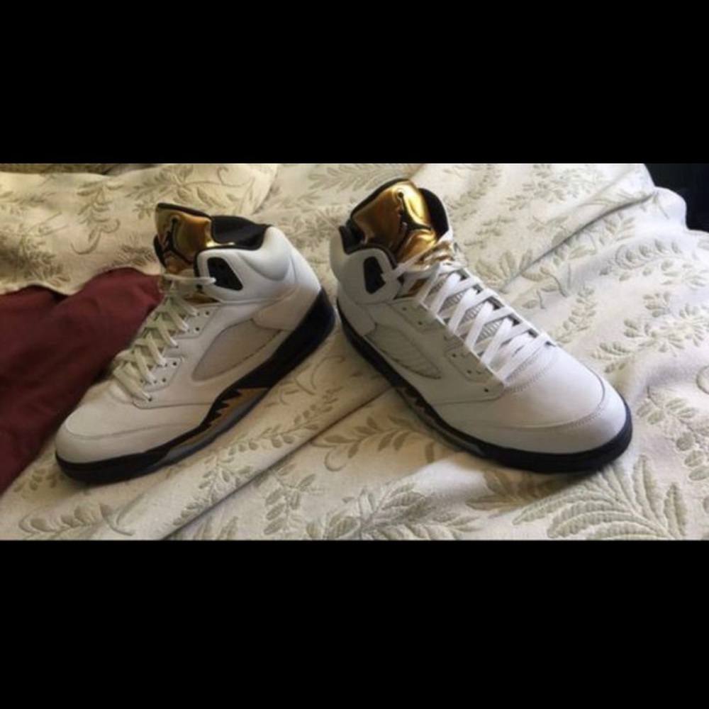 Jordan olympic 5s size 13 - Picture 1 of 1